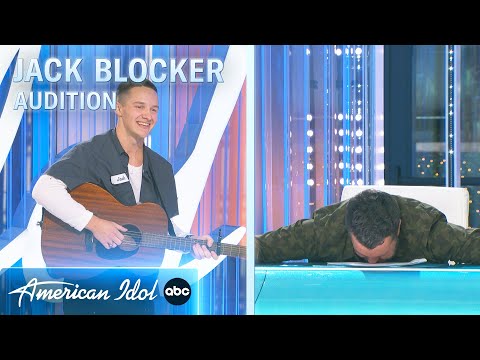 Jack Blocker's Audition Has The Crew Demanding Judges To Change Their Votes - American Idol 2024