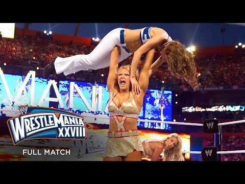 FULL MATCH - Kelly Kelly & Maria Menounos vs. Beth Phoenix & Eve Torres: WrestleMania XXVIII