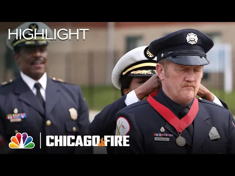 Mouch Is Given the Firefighter’s Award of Valor - Chicago Fire