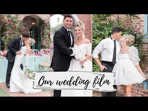 OUR WEDDING VIDEO | Nicole Franzel & Victor Arroyo...may end in tears!