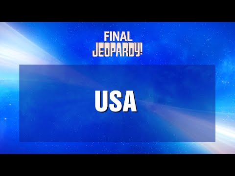 Final Jeopardy!: USA | JEOPARDY!