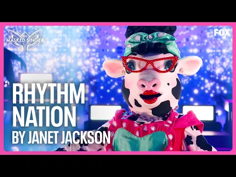 Cow Performs "Rhythm Nation" by Janet Jackson | Season 10 | The Masked Singer
