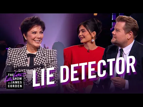 Late Late Lie Detector w/ Kris and Kylie Jenner