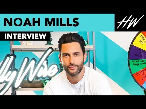 “The Enemy Within” star Noah Mills Gives the BEST Advice to His Younger Self!! | Hollywire