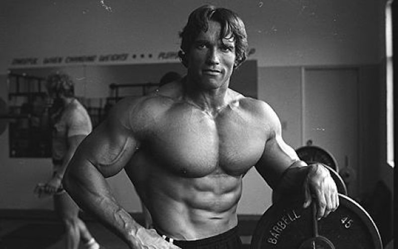Arnold Schwarzenegger in Pumping Iron