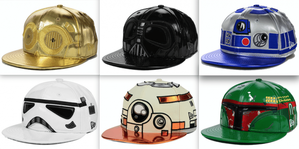 Star Wars caps