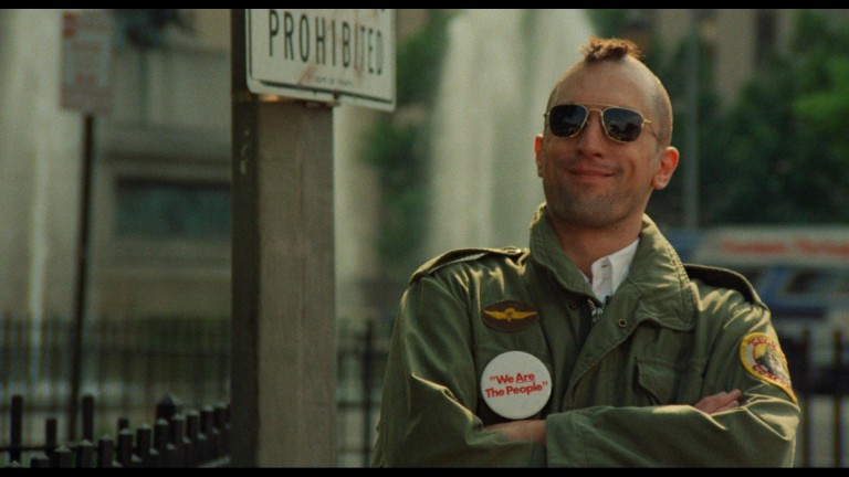Robert De Niro in Taxi Driver, which celebrates its 40th anniversary this year