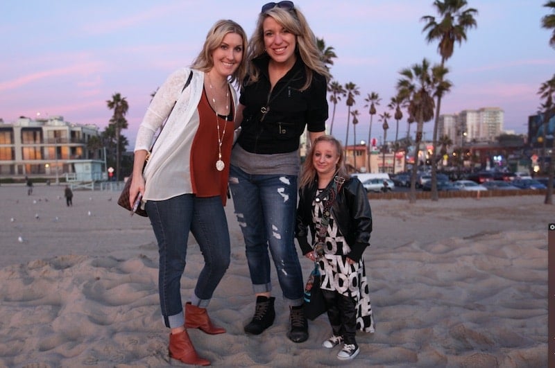 Hannah, Kelly and Bethany Kritzeck at Virginia Beach.