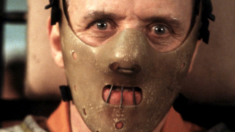 Anthony Hopkins in Silence of the Lambs