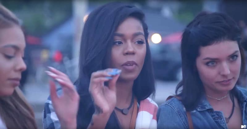 Tyara leads the bonfire ceremony to unite the group on tonight's Real World Seattle: Bad Blood