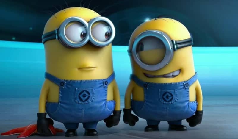 The Minions in Despicable Me 2