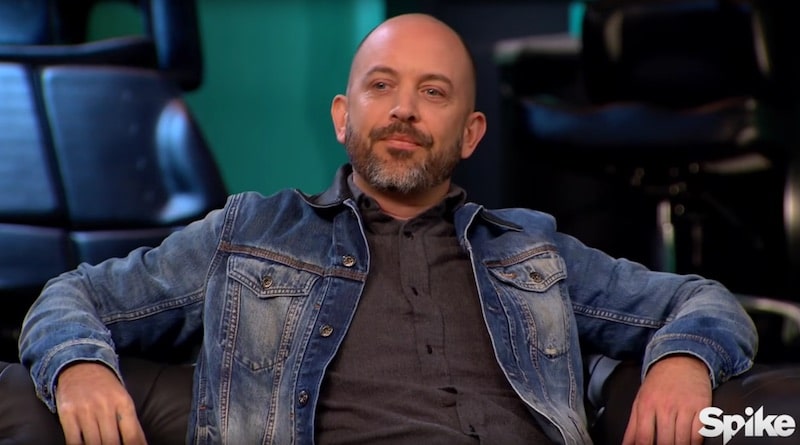 Chris Garver during his appearance as a guest-judge on this week's Ink Master