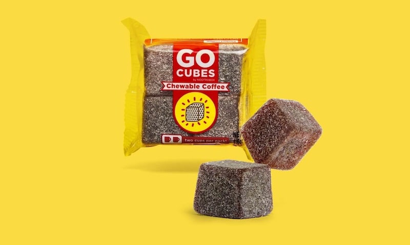 Go Cubes chewable coffee from Nootrobox, which feature on Shark Tank