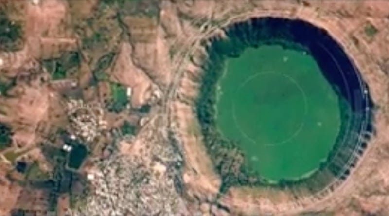Lonar crater lake