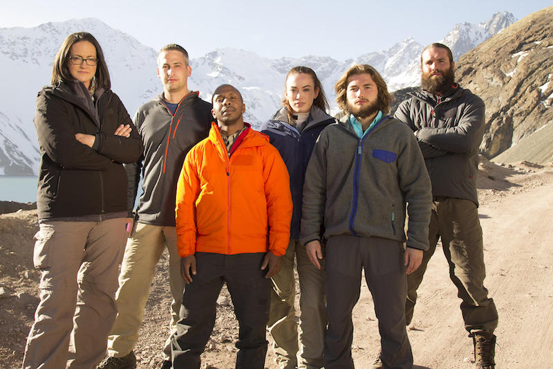 The contestants that make up the cast of The Wheel, Discovery's new survivalist show