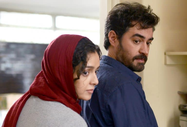 Taraneh Alidoosti as Rana and Shahab Hosseini as Emad Etesami in The Salesman