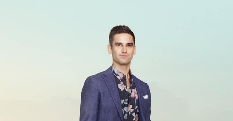 Carl Radke in his promotional photo for Bravo's Summer House