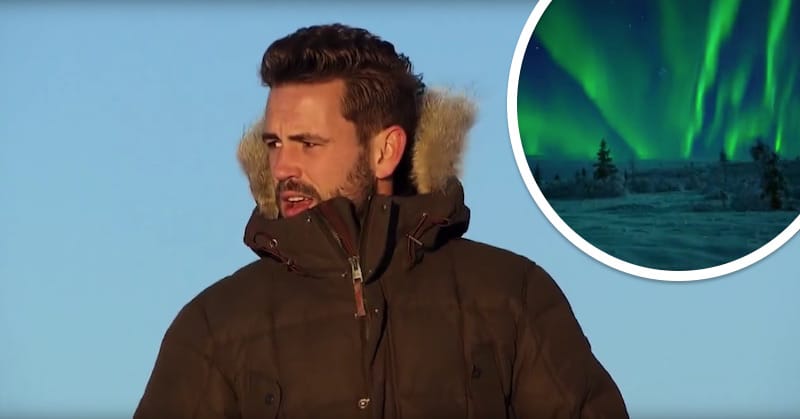 Nick while in Lapland as The Bachelor Season 21 reaches its climax
