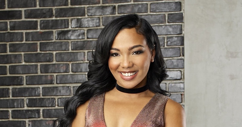 Seven in her promotional photo for Bad Girls Club Season 17