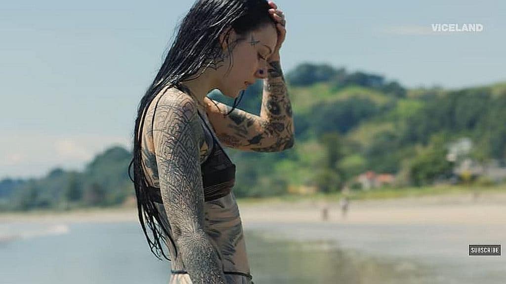 Grace Neutral on Needles and Pins. Pic credit: Vice