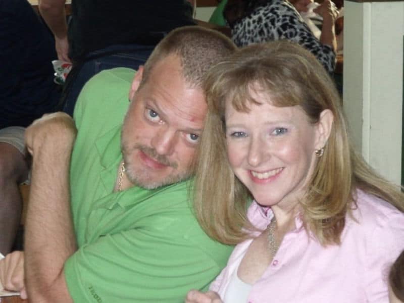 Matthew and Dominique Leili in happier times