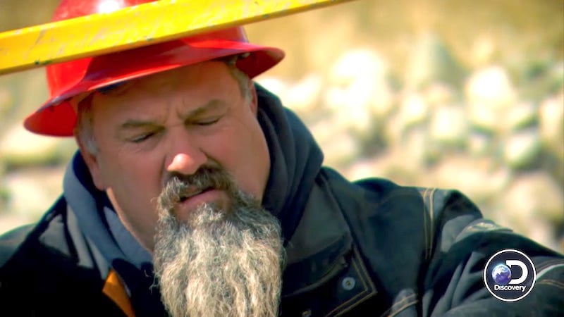 Todd Hoffman is gutted as his engine burns up in the end stretch of Gold Rush
