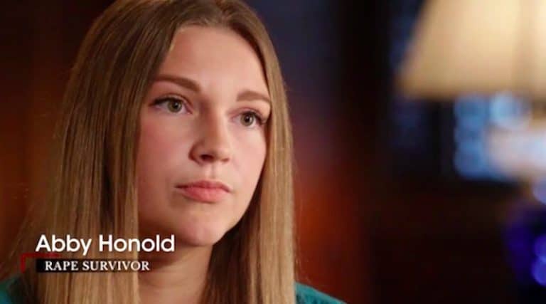 Abby Honold, who was raped by a fellow student at the University of Minnesota. Pic: Investigation Discovery