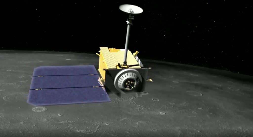NASA sent up the Lunar Reconnaissance Orbiter in 2009