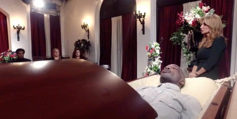 Marriage Boot Camp: Reality Stars Family Edition Chad in coffin