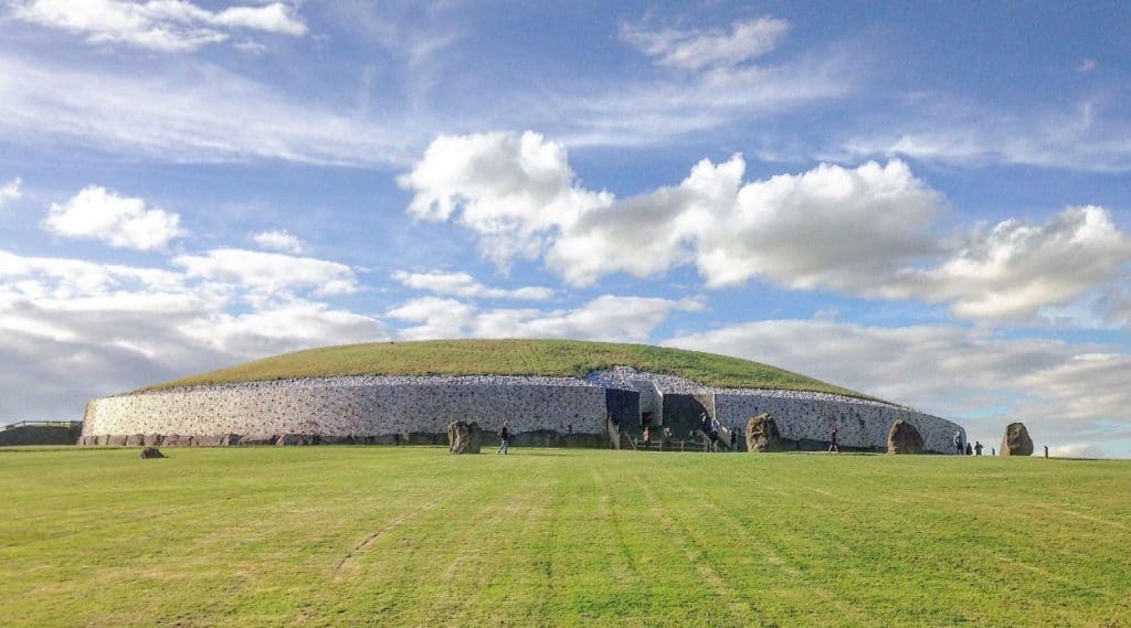 Newgrange in Ireland features on Ancient Aliens