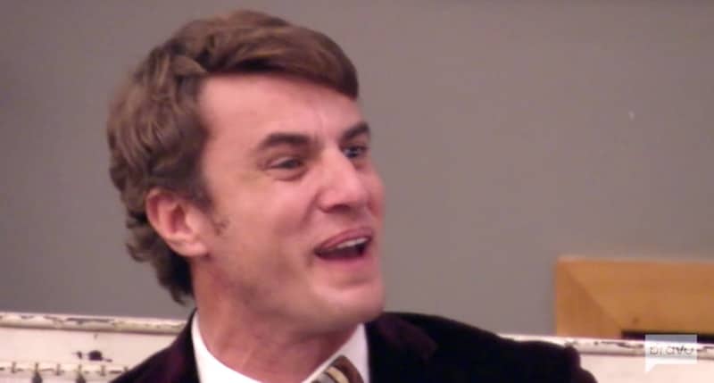 Shep with an angry face on the Southern Charm Season 4 finale