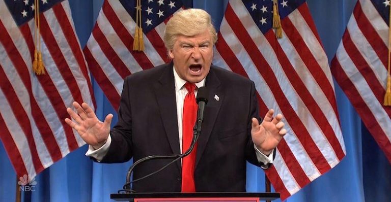 Alec Baldwin as Donald Trump on Saturday Night Live