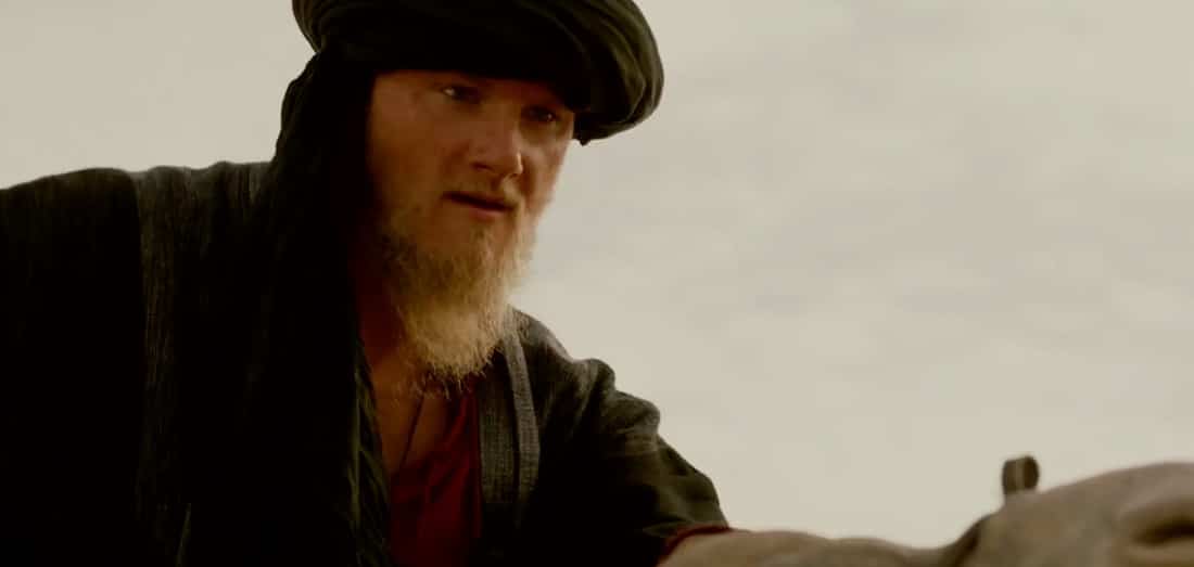 Bjorn in arab dress