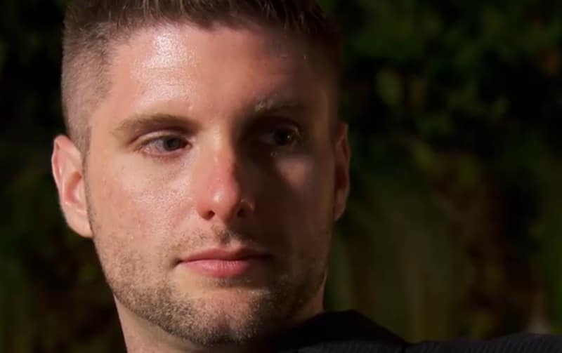 Close-up of Cody's face on Married at First Sight