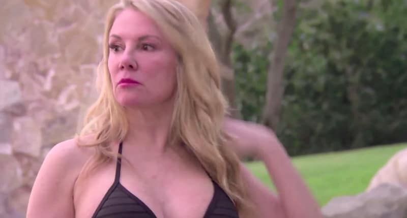Ramona Singer in a black bikini on The Real Housewives of New York City