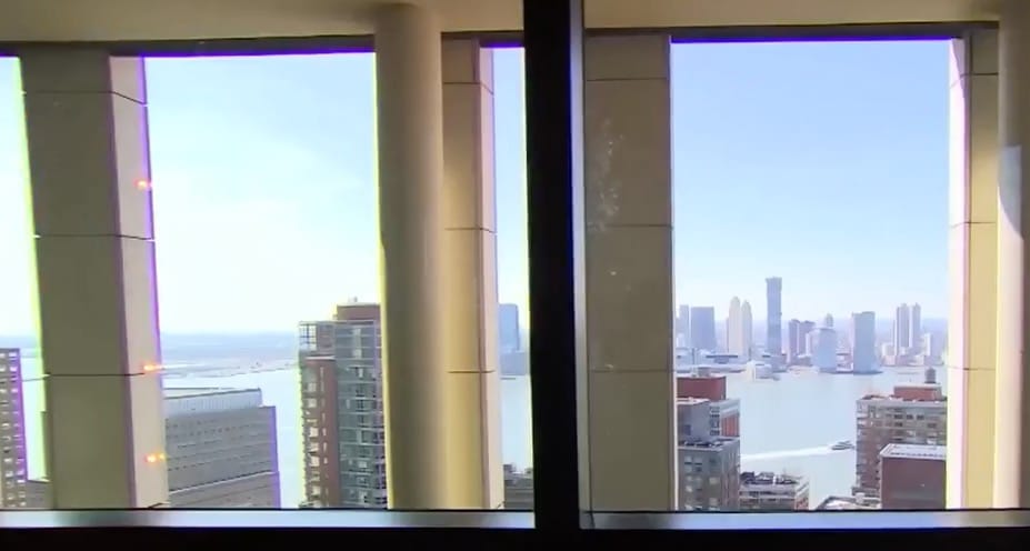 Steve Gold grins as he sees this new apartment