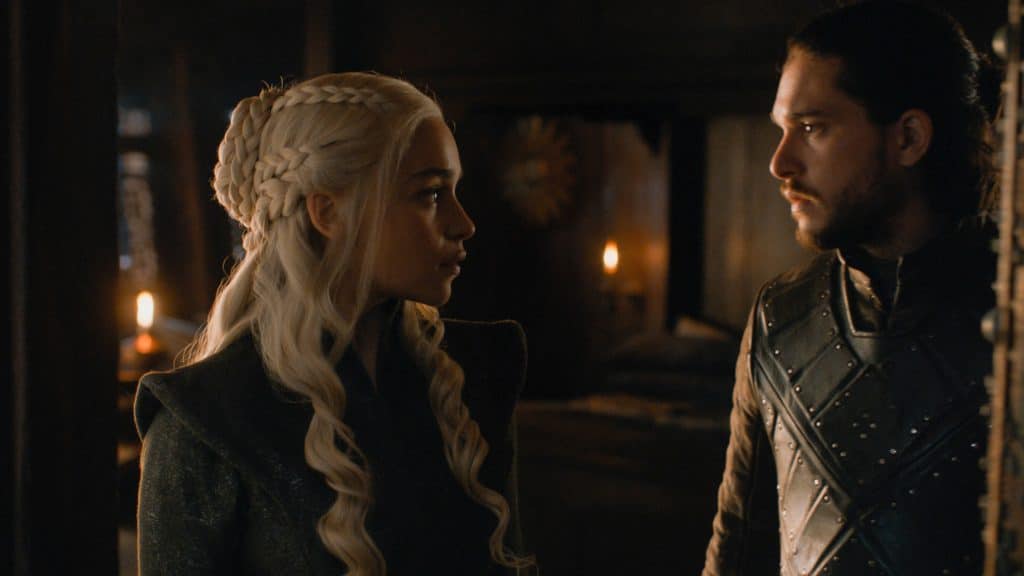 Dany and Jon Snow a.k.a, Aegon Targaryen