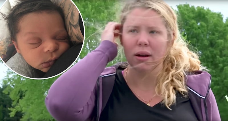 Kailyn Lowry on Teen Mom 2 and, inset, Baby Lo