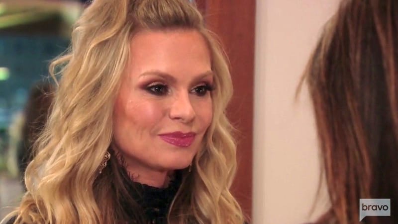 Tamra Judge talking to Peggy Sulahian on The Real Housewives of Orange County