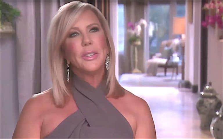 Vicki Gunvalson speaking on The Real Housewives of Orange County
