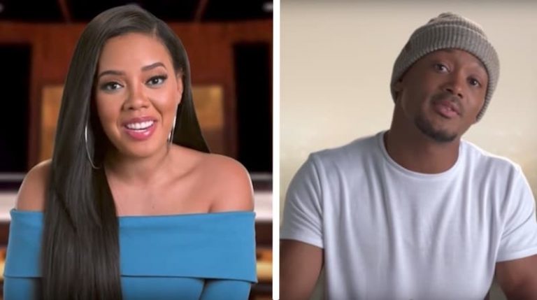 Angela Simmons and Romeo Miller in separate scenes on Growing Up Hip Hop