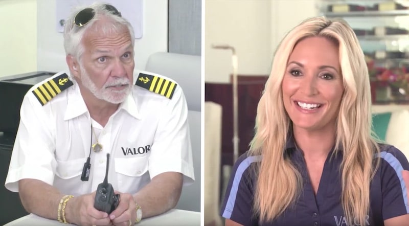 Captain Lee Rosbach and Kate Chastain on Below Deck Season 5
