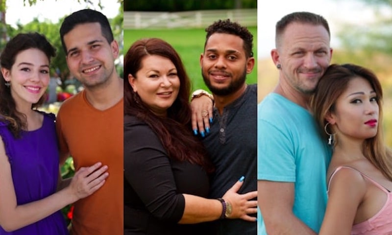 Three of the new couples in the 90 Day Fiance Season 5 cast