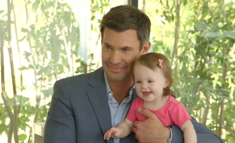 Jeff Lewis and daughter Monroe