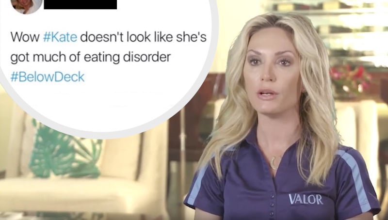 Kate Chastain on Below Deck and a body-shaming tweet