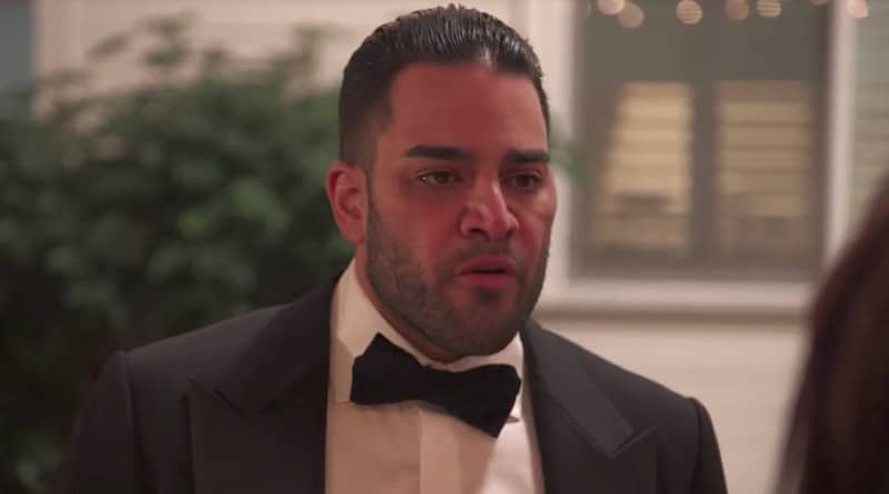 Mike Shouhed looking angry on the Shahs of Sunset finale