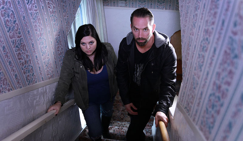 Nick Groff and Katrina Weidman from Paranormal Lockdown