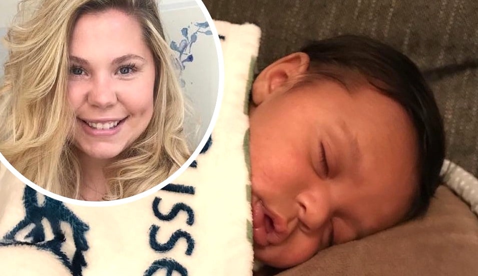 Kailyn Lowry and her son Lux Russell