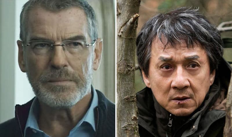 Pierce Brosnan and Jackie Chan in The Foreigner