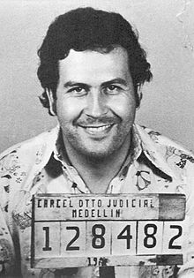 Pablo Escobar's mugshot